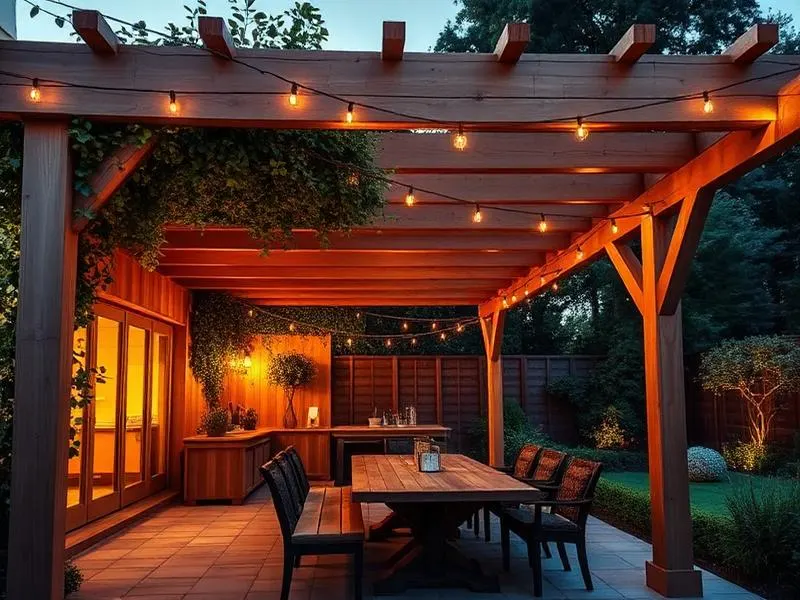 Wooden Pergola